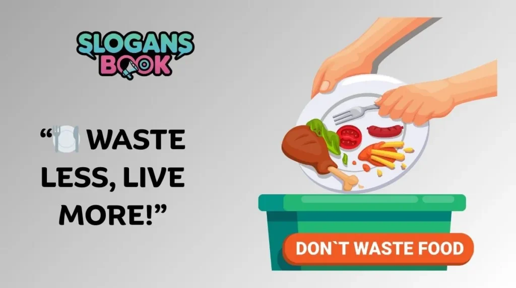 20 Catchy Slogans on Reducing Food Waste