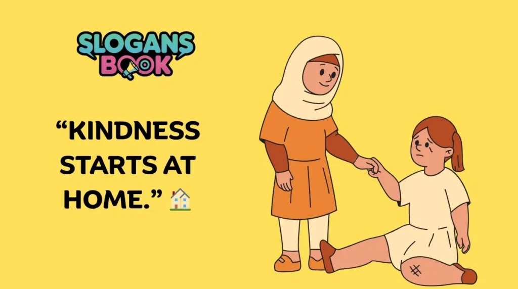 Community Kindness Slogans