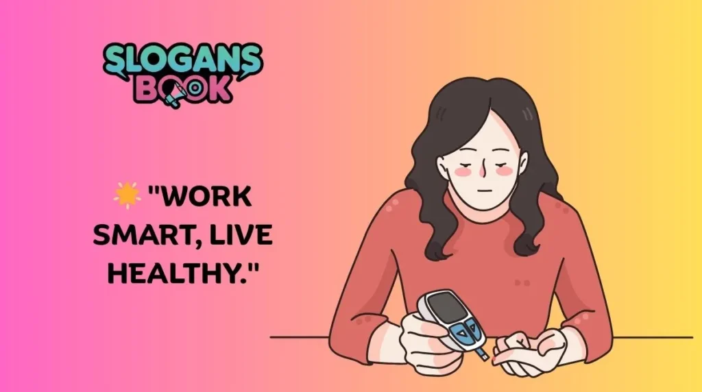 Corporate & Workplace Diabetes Awareness Slogans