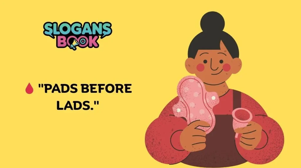 Funny & Quirky Period Slogans