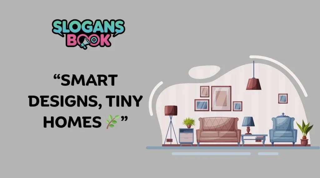 Interior Design Slogans for Small Spaces 