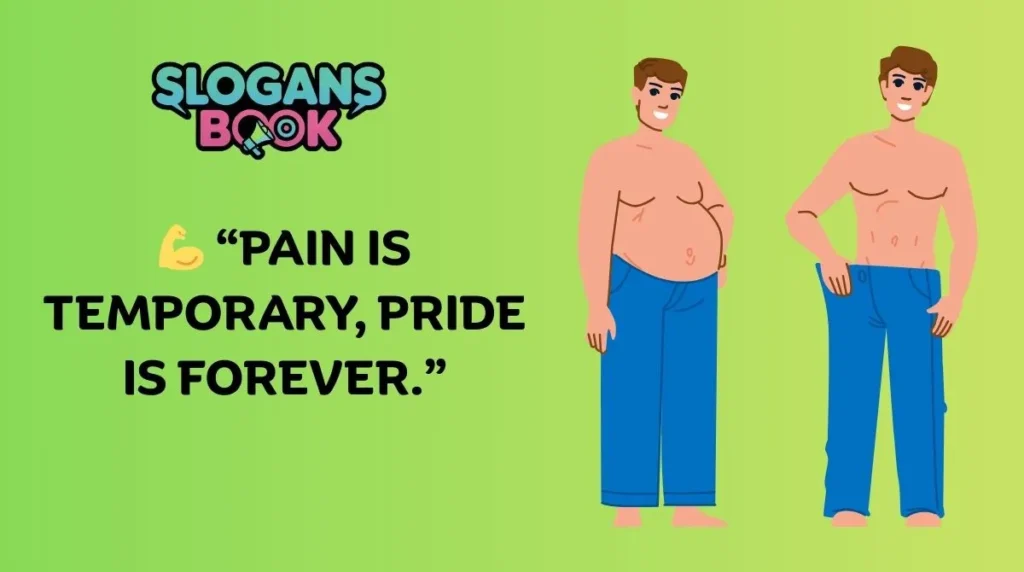 Men’s Weight Loss Slogans