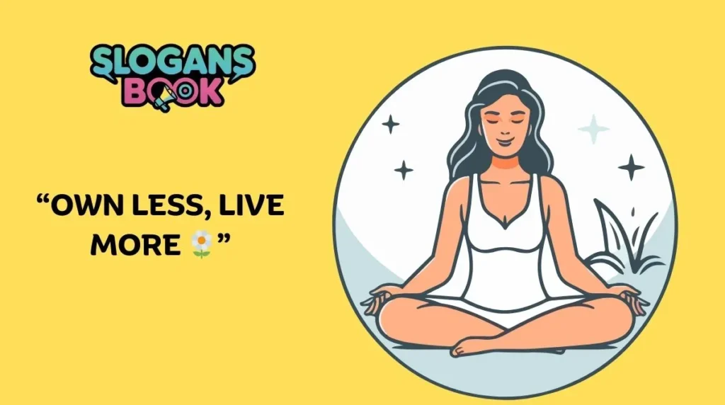 Minimalist Lifestyle & Mindset Slogans