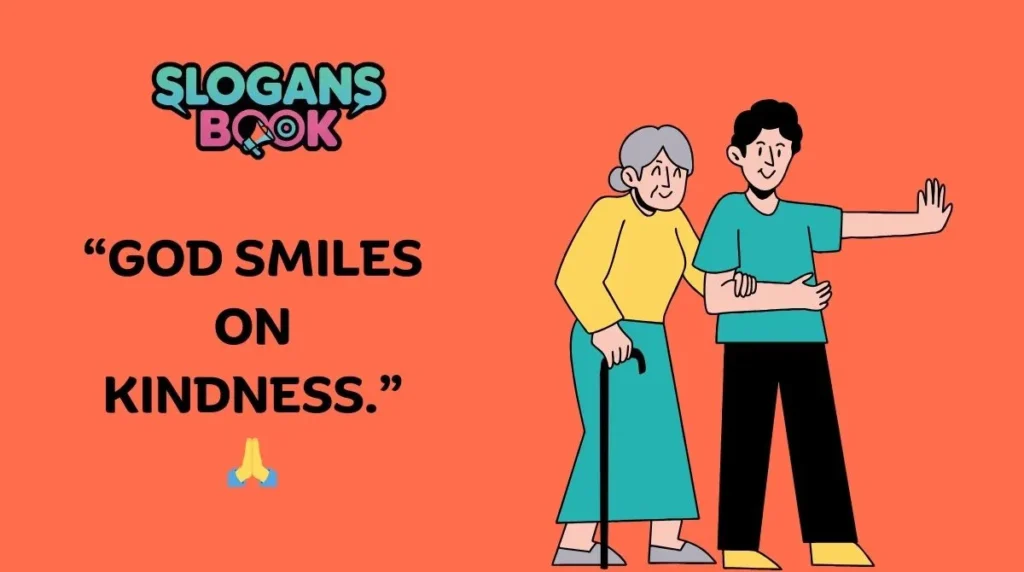 Religious & Spiritual Kindness Slogans