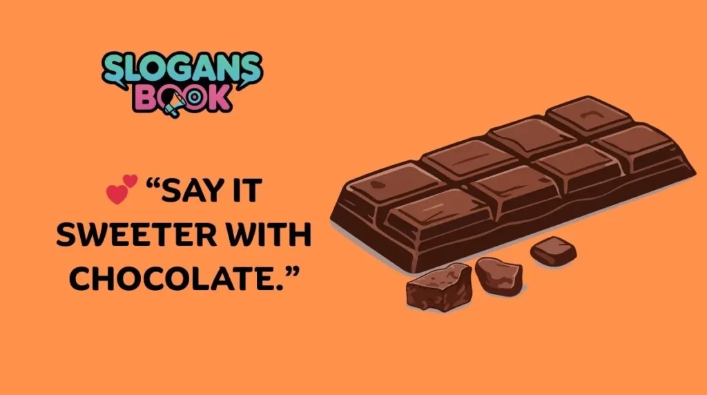 Romantic Chocolate Slogans