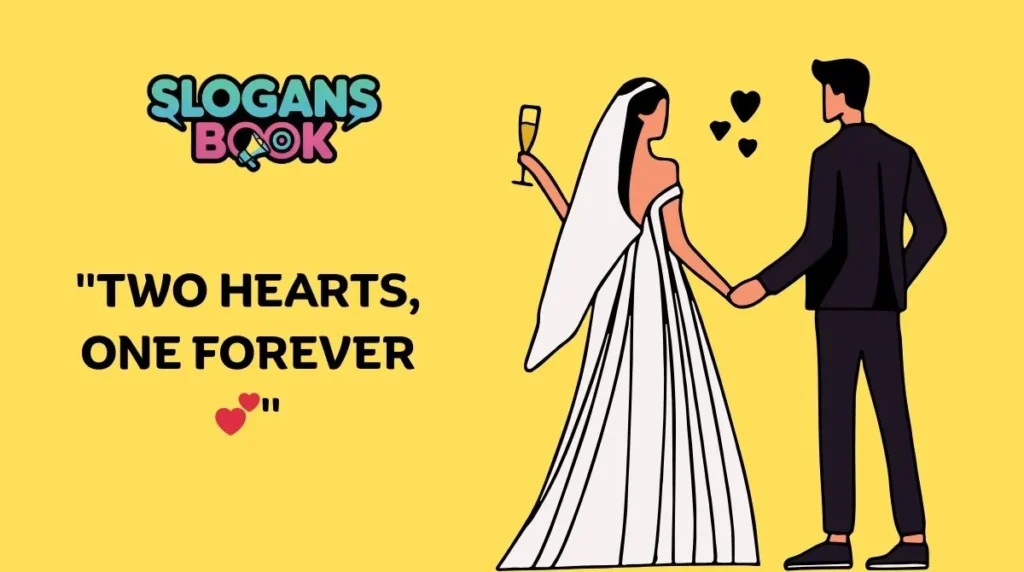 Romantic Wedding Slogans for Couples in Love