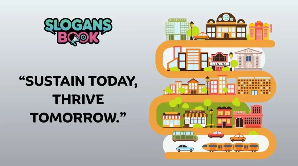 Sustainable Urbanization Slogans