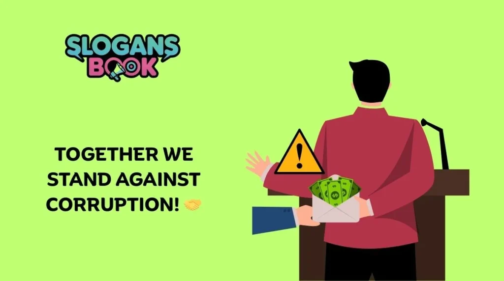 Anti-Corruption Slogans for Community & Youth Engagement 