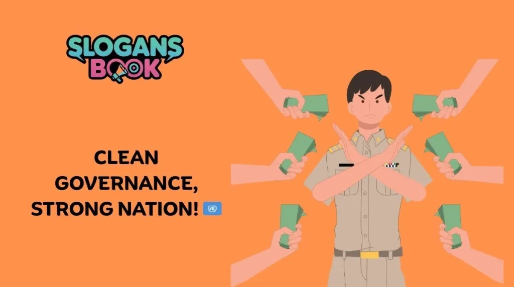 Anti-Corruption Slogans for Government & Politics 