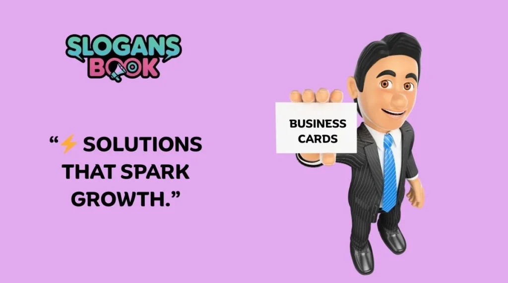 Catchy Slogans for Business Cards