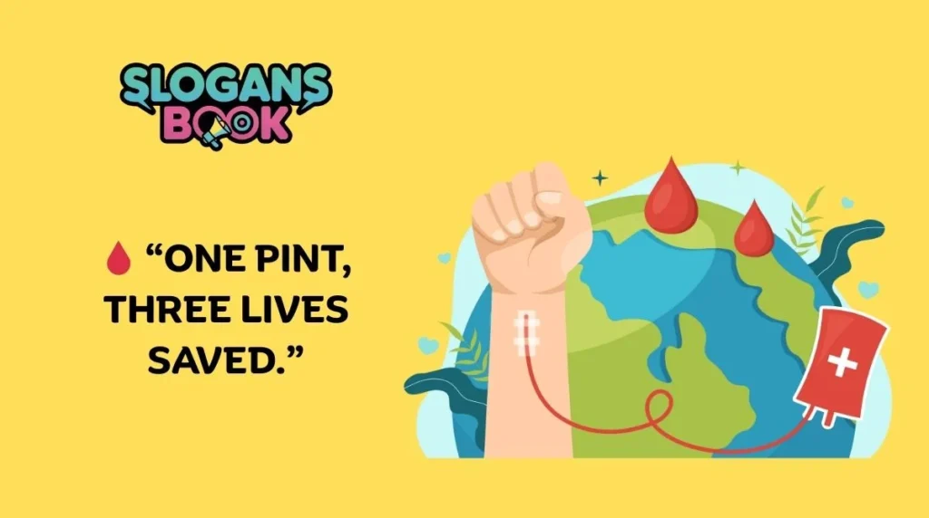 Catchy Slogans for World Blood Donor Day 2025