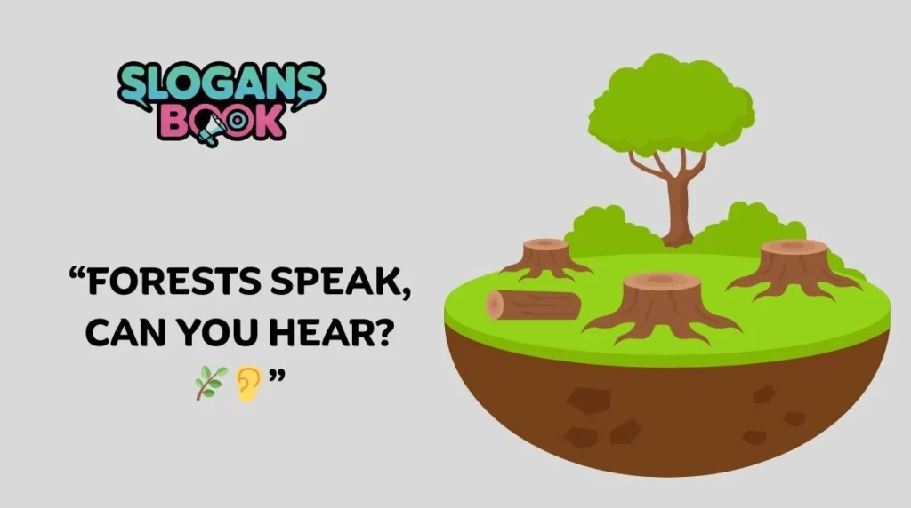 Emotional Anti-Deforestation Slogans