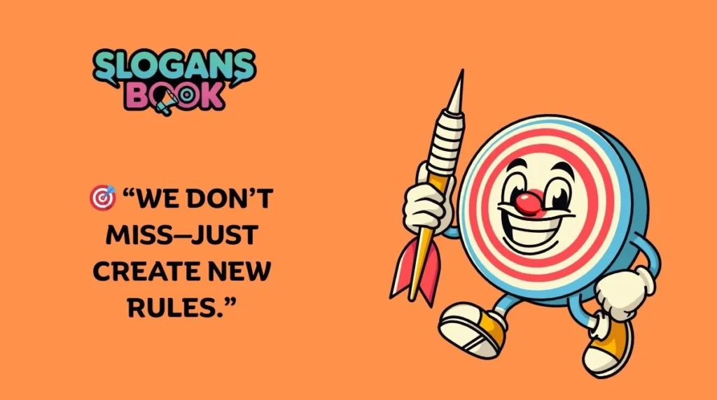 Funny Darts Slogans