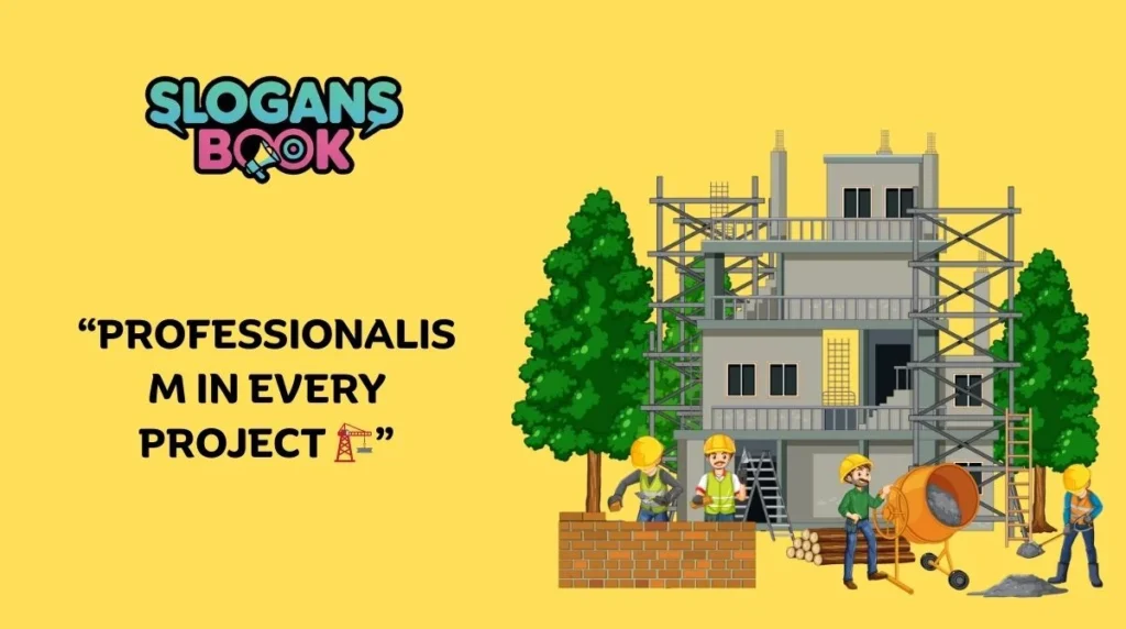 Professional Construction Company Slogans