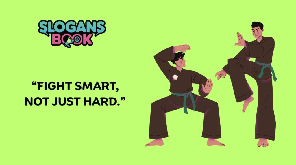 Self-Defense Martial Arts Slogans