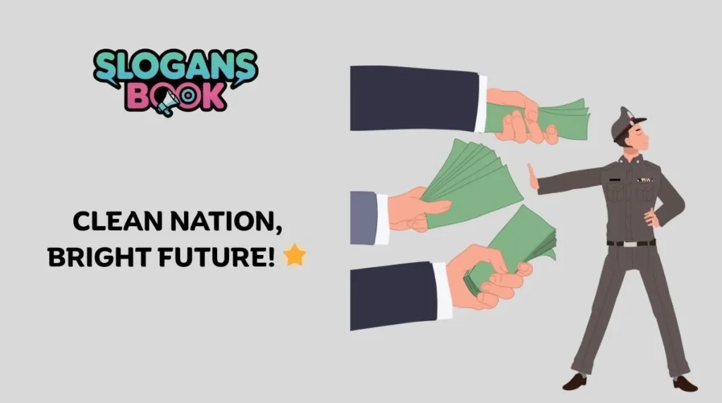 Short & Catchy Anti-Corruption Slogans