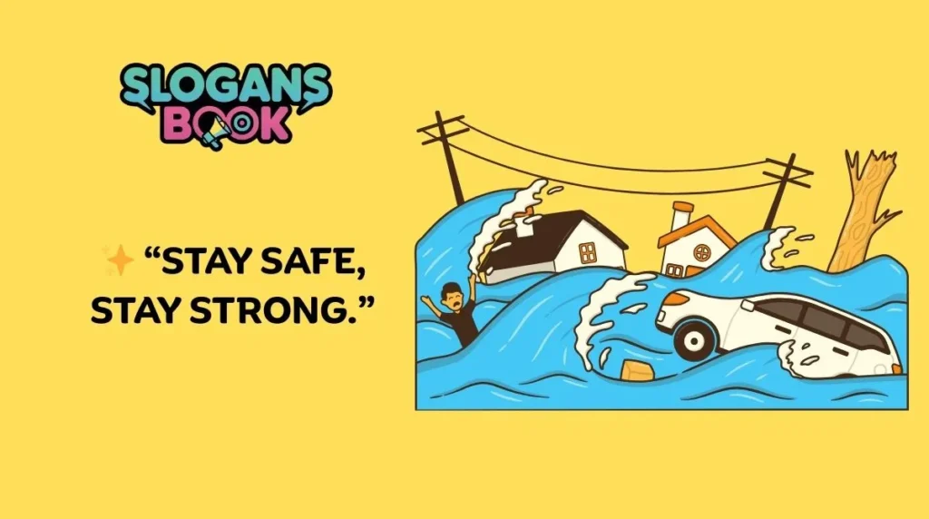 Short & Catchy Disaster Safety Slogans