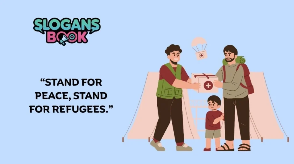 Slogans for World Refugee Day in English