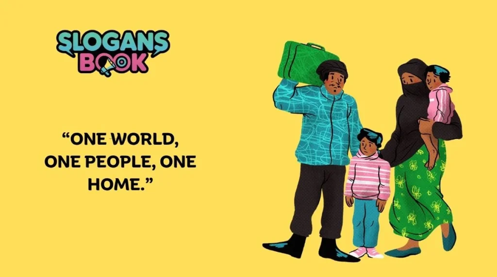 Slogans Related to World Refugee Day