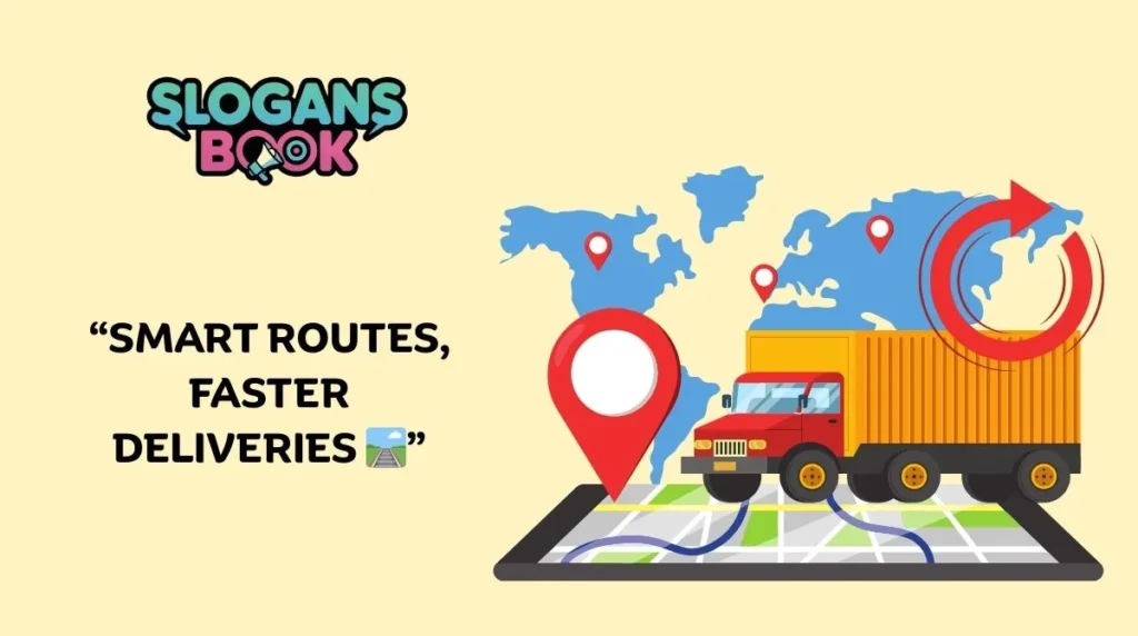Tech-Driven Logistics Slogans