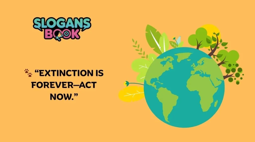 Wildlife Conservation Slogans