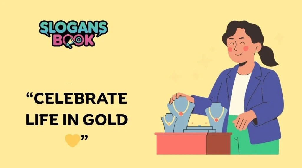 Creative Gold Slogans for Jewelry