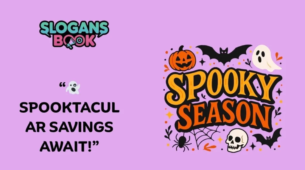 Spooky Halloween Sale Slogans