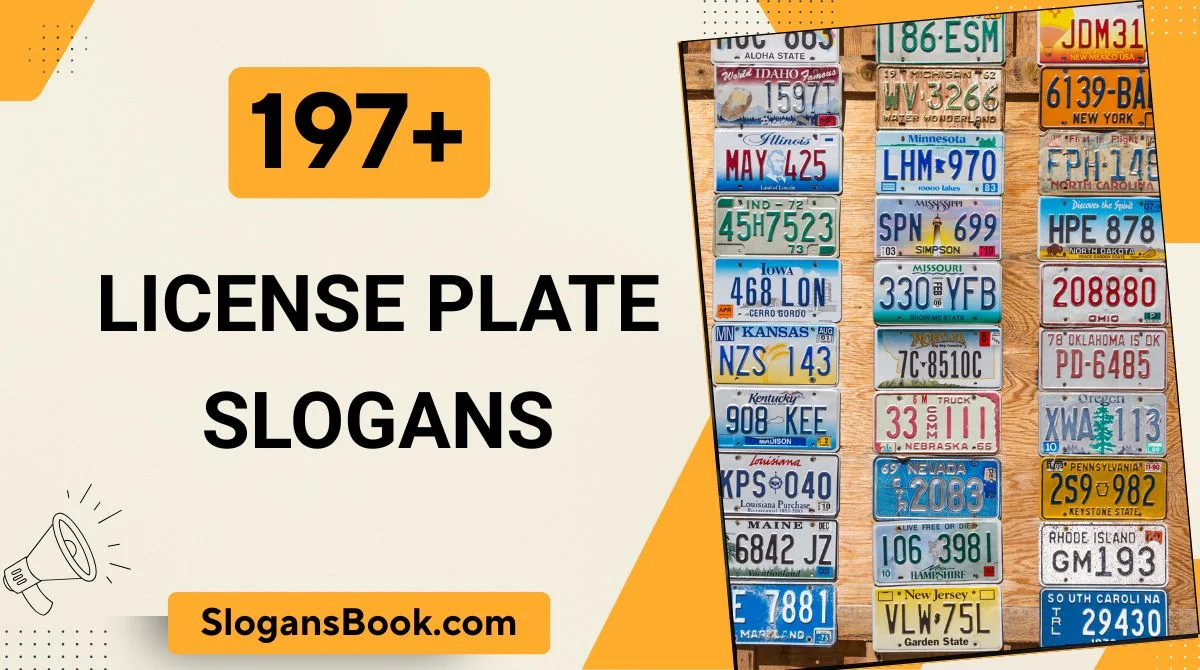 License Plate Slogans