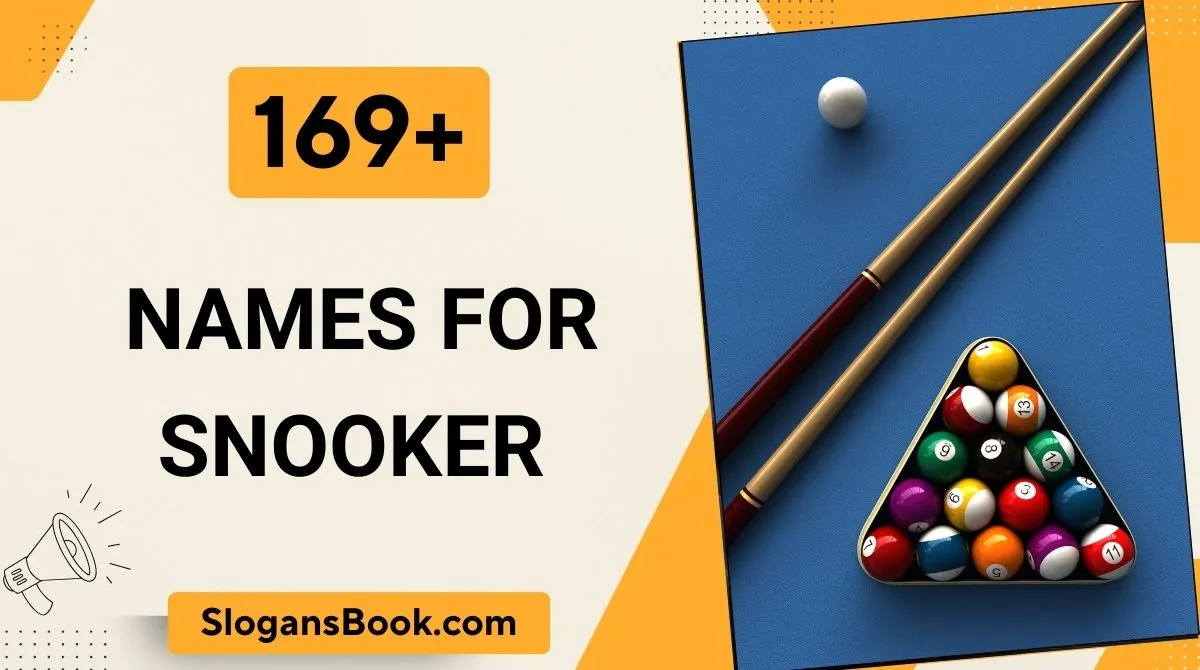 Names for Snooker