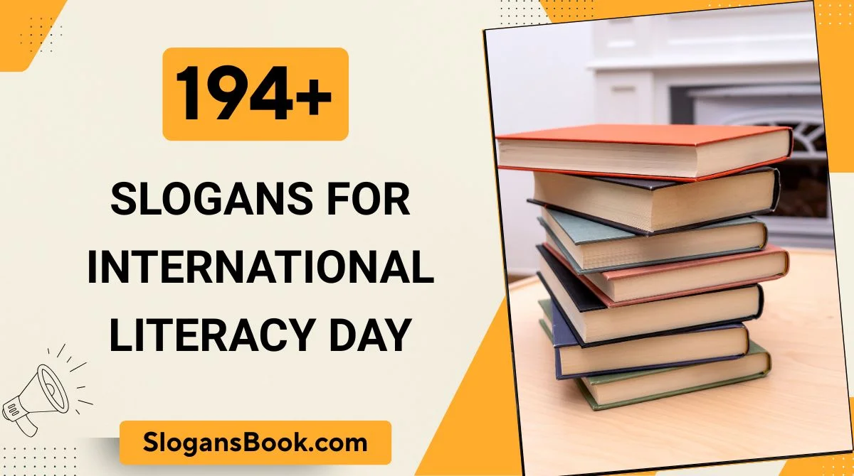 Slogans for International Literacy Day