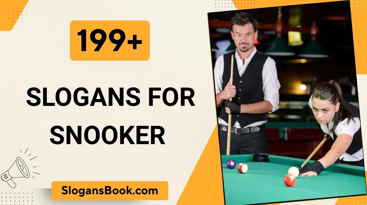 Slogans for Snooker