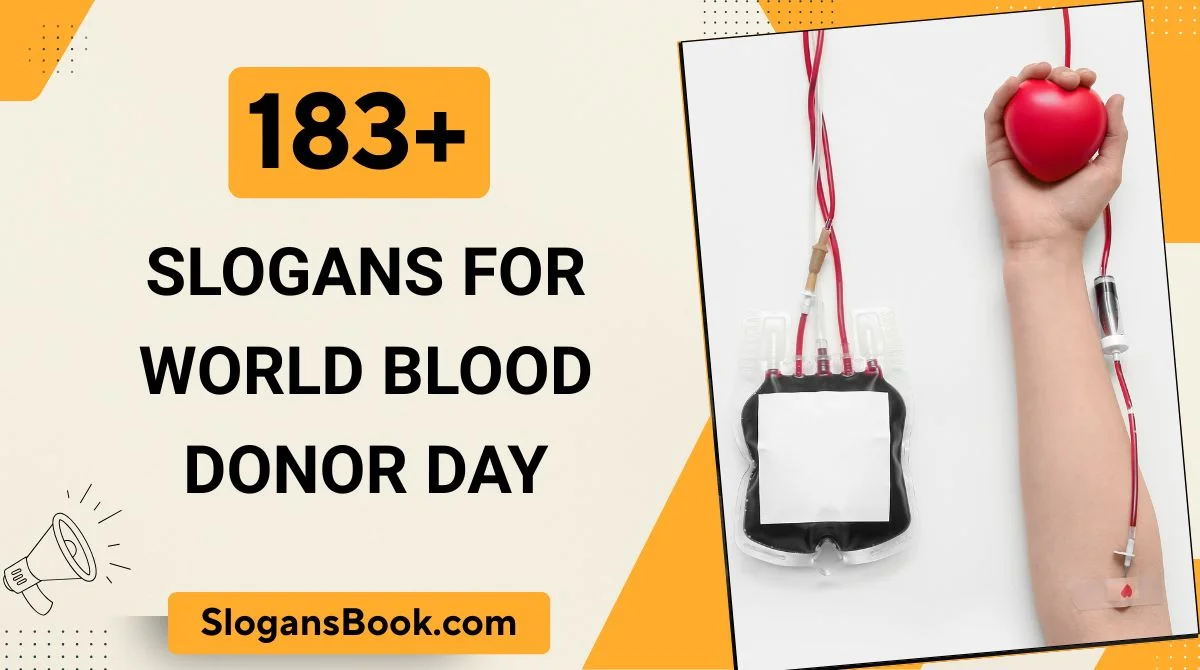 Slogans for World Blood Donor Day