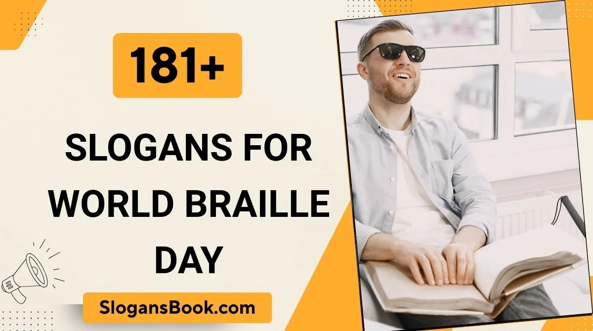 Slogans for World Braille Day