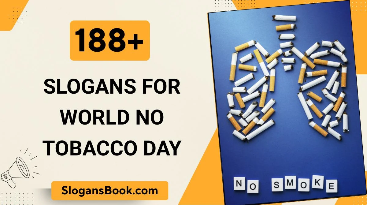 Slogans for World No Tobacco Day