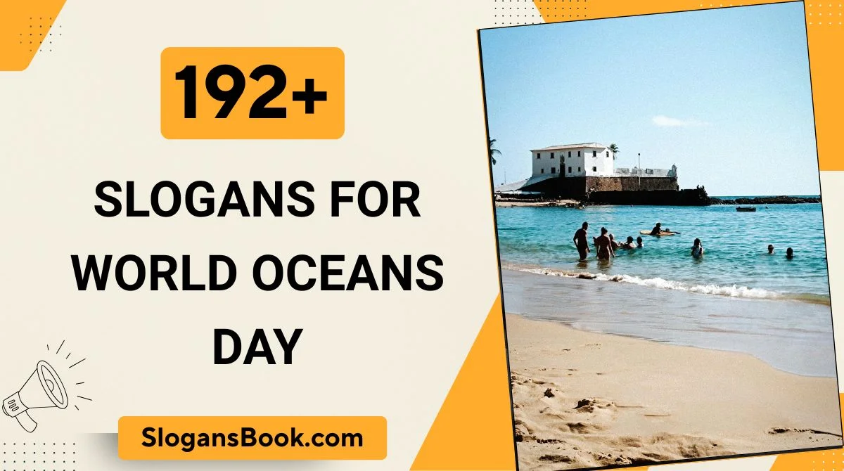 Slogans for World Oceans Day