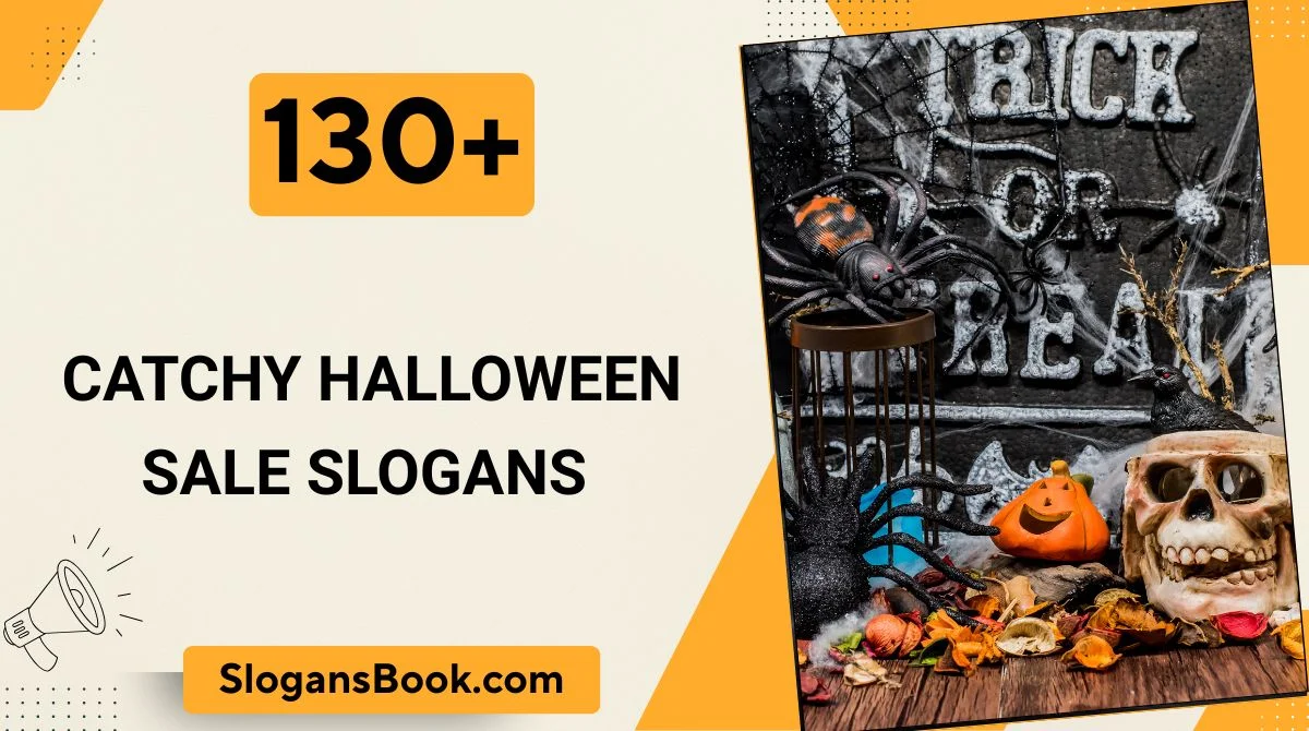 Catchy Halloween Sale Slogans